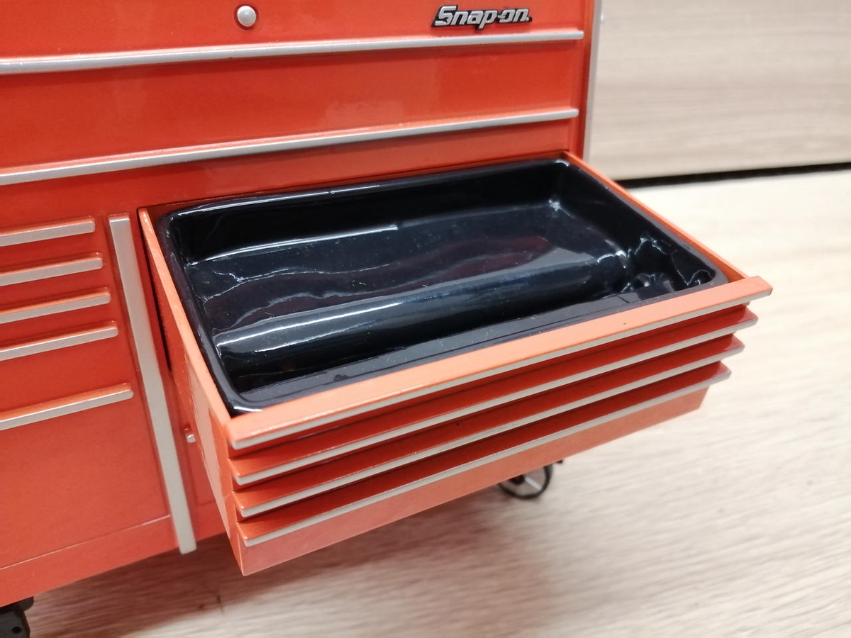 Super rare! Snap-on Tool Box Miniature Orange Business Card Holder