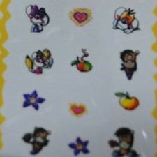 Diddl Sammel Aufl&ouml;sung Nageltattoos Fingernagel Sticker Diddlina  Rarit&auml;t -