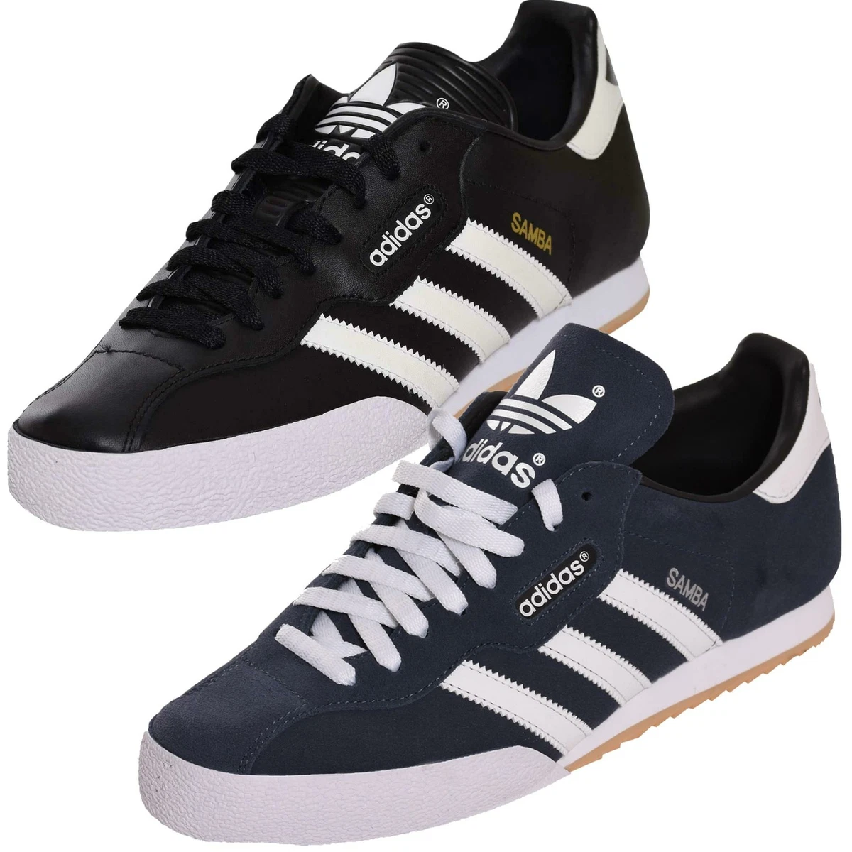 Adidas Mens Trainers Samba Retro Originals Shoes Black UK | eBay