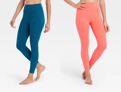 Women's Ultra High-Rise Laser Cut 7/8 Leggings-JoyLab-Various Colors/Sizes -S307
