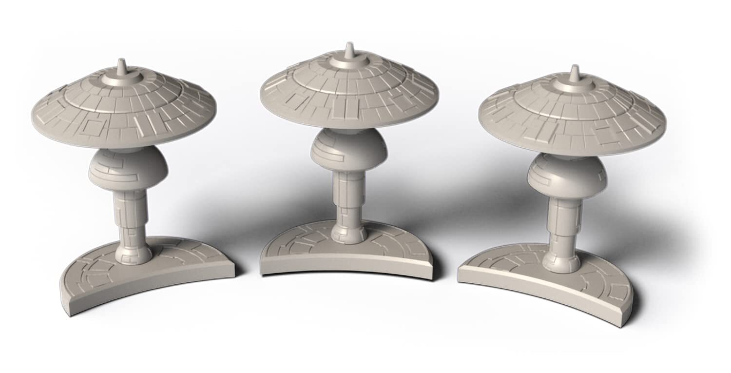 Gale force Nine LLC GFNST029 Nein Federation Starbases: Star Trek Ascendancy, Mu