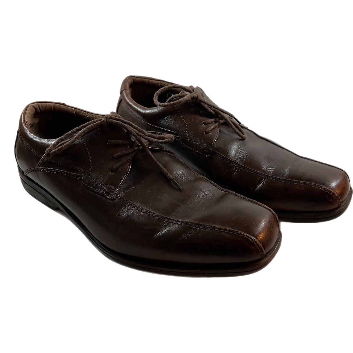 Florsheim Men\'s Wilder Brown Leather Dress Shoes 10.5 Amazon.com | Florsheim Men main image 4