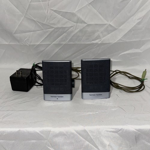 Harmon Kardon HP Computer Speakers 5187-2105 With Power Supply‼️ TESTED ‼️