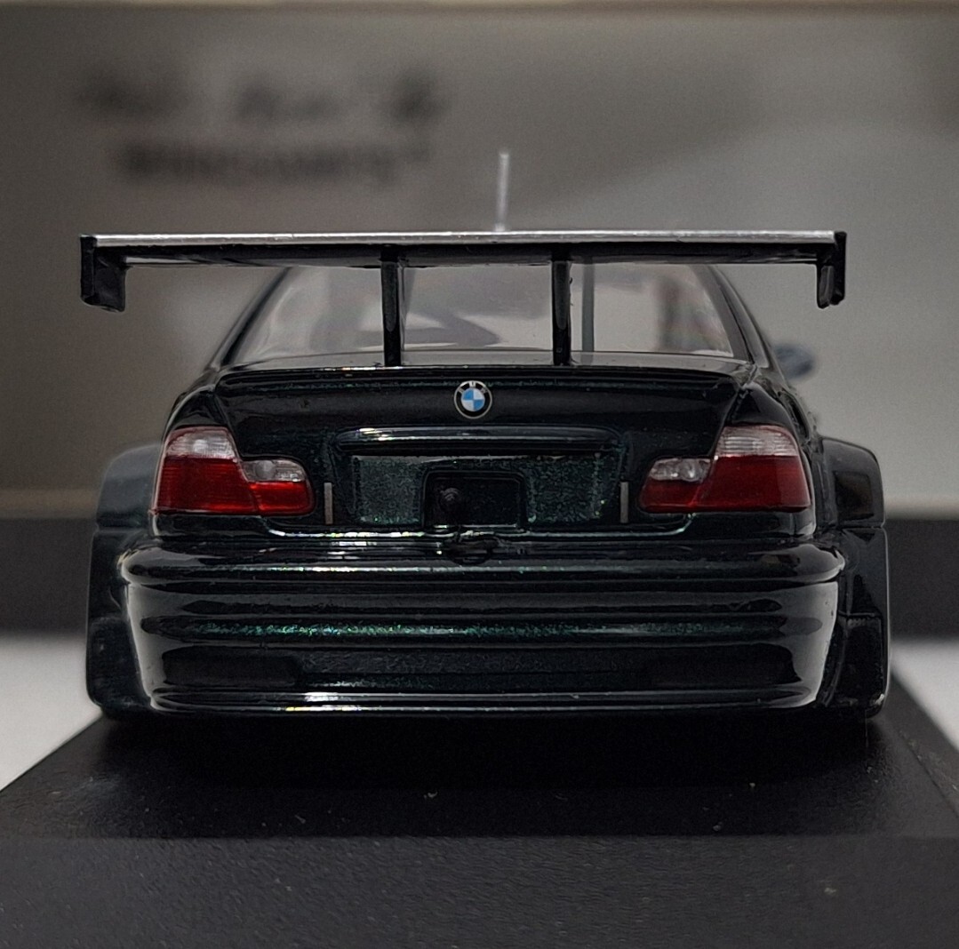 5) BMW M3 GTR e46 Street 2001 Dark Green Met 1:43 Minichamps 5) BMW M3 GTR e46 Street 2001 Dark Green Met 1:43 Minichamps
