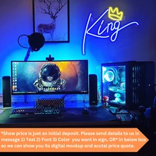 Personalized Custom Neon Sign | Wedding Birthday Party Beer Bar Room Wall Décor