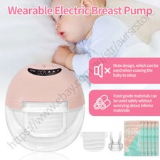 Wearable Breast Pump 12 level Automatic Milker Electric HandsFree Milk Extractor