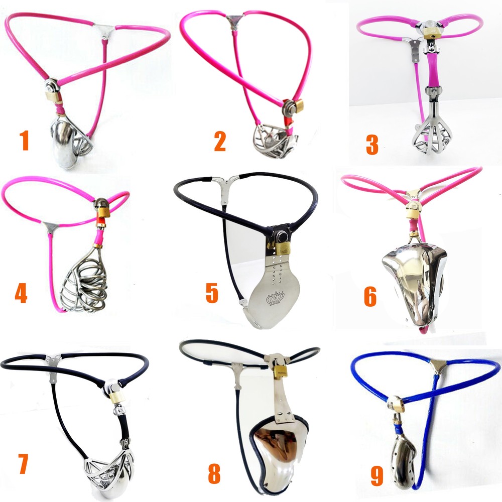 Male Stainless Steel Adjustable Chastity Belt Device Invisible Pants Bondage Men