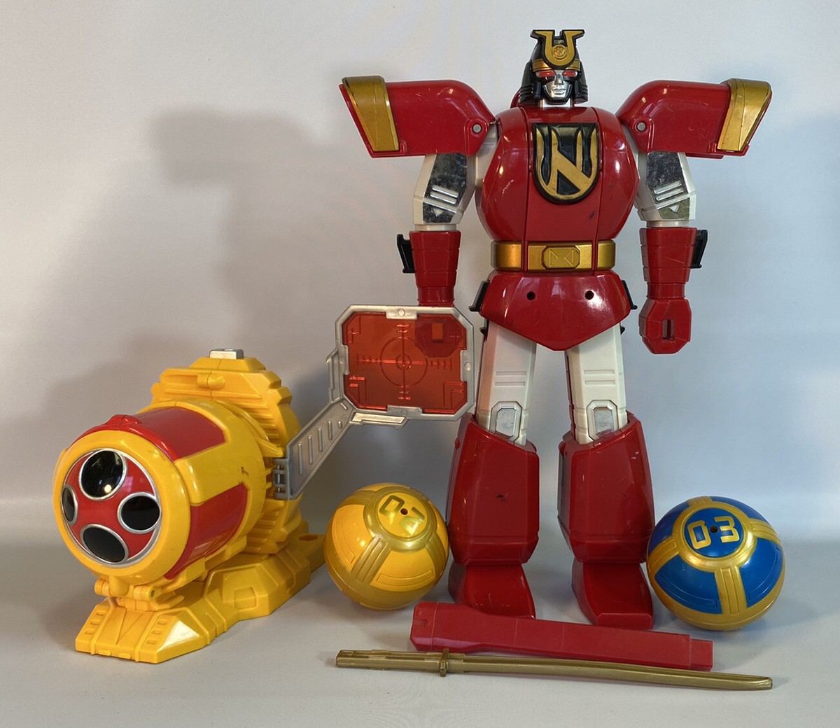 Power Rangers Ninja Storm Ninjakon Deluxe Megazord Lightning