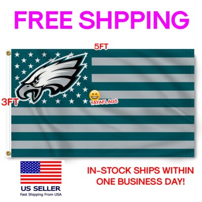Philadelphia Eagles Fans 3x5ft Flag Banner Super Bowl Football Champions Flag
