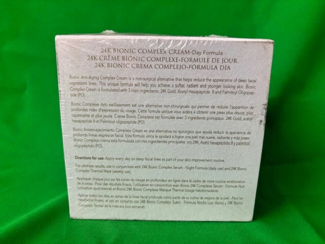 Orogold COSMETICS 24k 复合物仿生霜(1 液量盎司)全新带盒 — 第 4/4 张图片