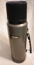 Vintage Aladdin SB950H Rugged American Thermos 1 Quart Stainless Steel USA Made