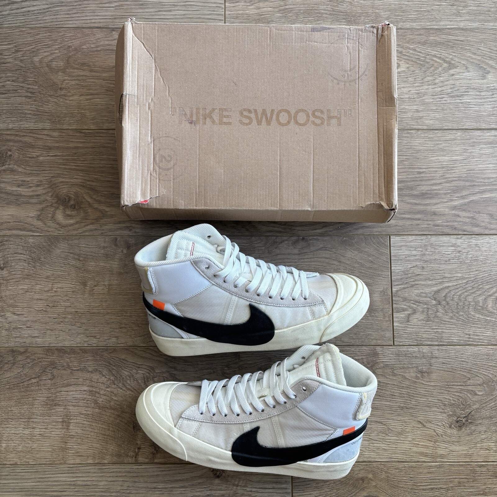 OFF WHITE X NIKE Blazer Nike x Off White "The Ten" Air Force 1 Air Max SB Dunk