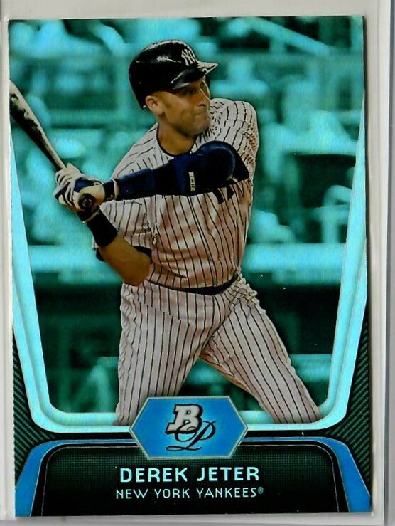 2012 Bowman Platinum #14 Derek Jeter ~ NY Yankees! - The Captain!