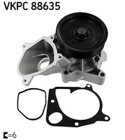 SKF VKPC88635 Wasserpumpe FüR BMW 1Er E81 3Er E46 E90 E91 5Er E60 E61 X3 E83