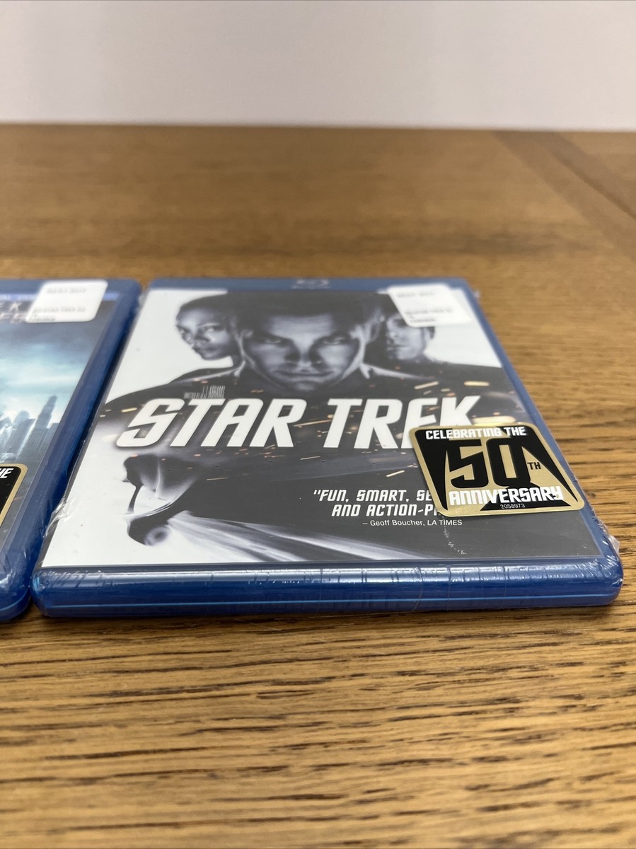 Star Trek Blu-ray 2 Lot Stark Trek Into Darkness SEALED 50Th