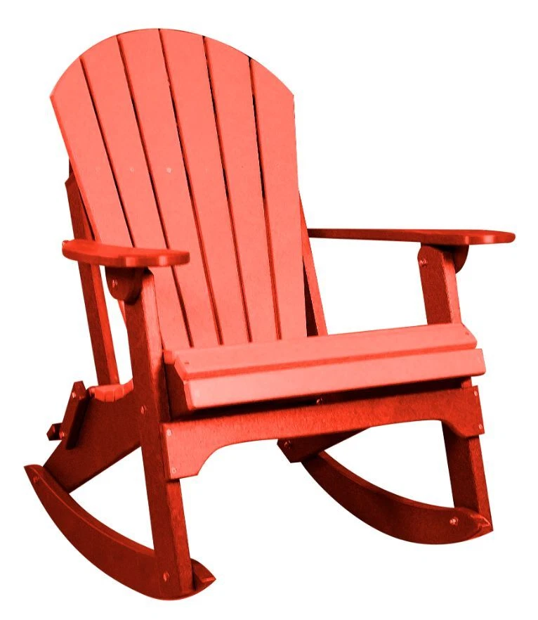 Poly Adirondack Rocker | American Made by Amish Craftsmen - Image 4 of 4