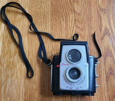 Vintage Brownie Starflex Camera with Dakon Lens - color or black and white