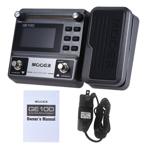 Guitarra MOOER GE100 Procesador Multiefectos Pedal Bucle Grabación Tap Tempo W7H6 - Imagen 12 de 12