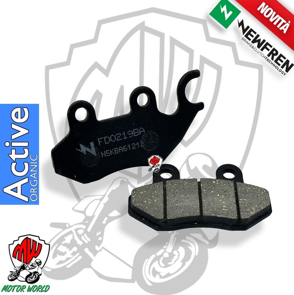 BremsbeläGe Vorne Newfren Cagiva City 50 1995 IN Dann-image