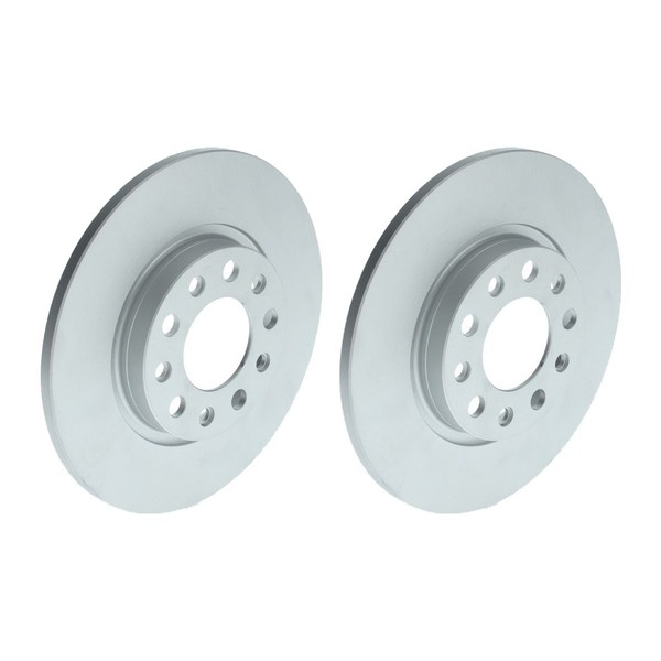 2 Bremsscheiben Ø 278 Mm Voll Bosch Passend FüR U.A. Jeep Cherokee-image