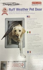 Ideal Pet Products Designer Ruff-Weather Pet Dog Door XL