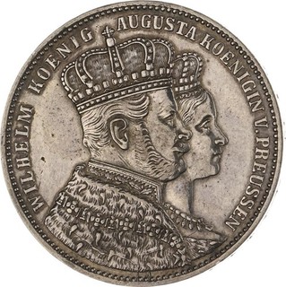 Preussen Taler 1861 Krönungstaler
