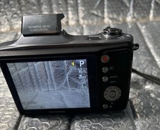 Olympus SZ-12 14MP Digital Camera 24x Optical Zoom Black  Test.