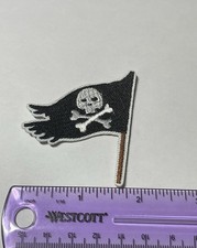 One Piece Anime Pirate Flag Logo Embroidered Iron On Patch M27