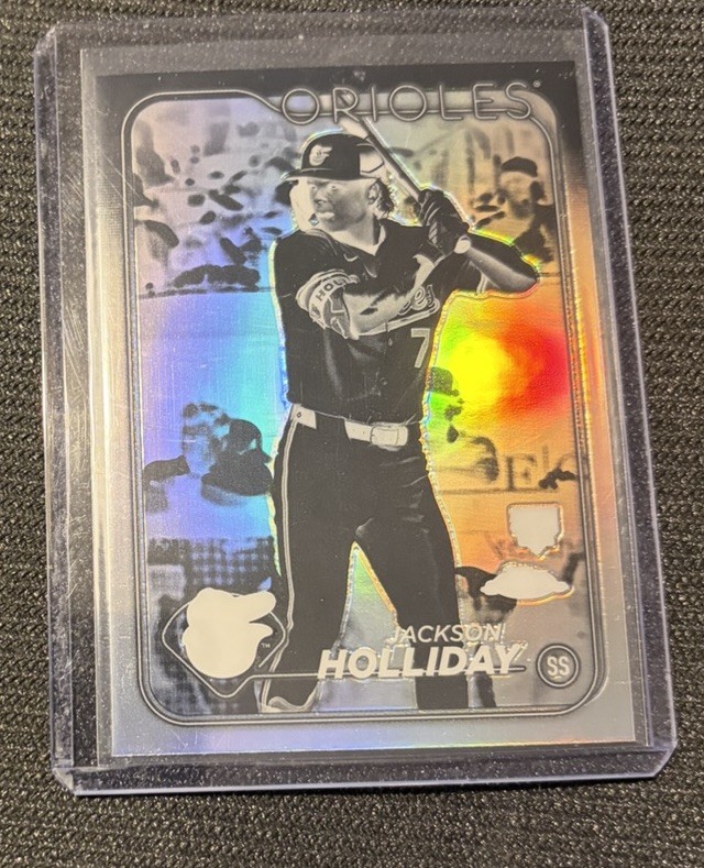 2024 Topps Chrome - Jackson Holliday #88 Negative Refractor (RC)