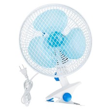 8-Inch Clip on Fan, 2 Speed Convertible Desk Fan with Strong Clamp, Tilting a...