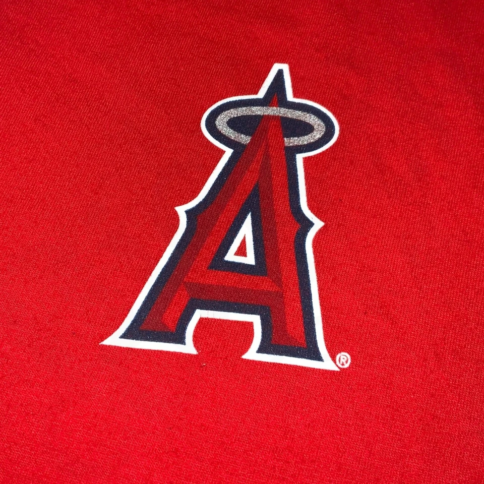 Camiseta Los Angeles Angels Torii Hunter para hombre 3XL roja Anaheim #48 MLB Y2K Foto 3 de 4