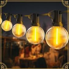 Outdoor Garden String Lights LED Hanging f Balcony Gazebo Patio Pergola 50-200FT
