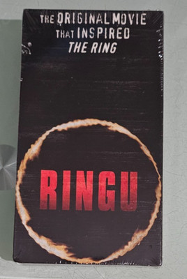 hitomi sato RINGU factory stamped canadian  VHS VIDEOTAPE NEW edge ding