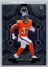 Audric Estime 2024 Panini Mosaic FOOTBALL #392 Denver Broncos RC