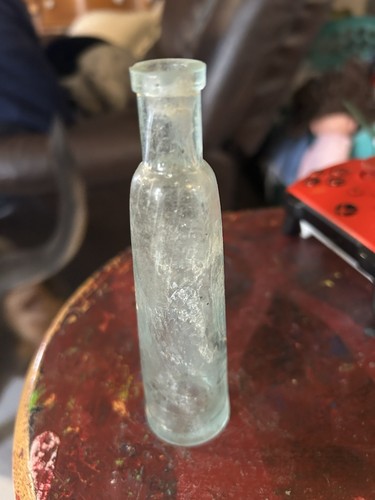 Antique 1890’s Dr. Mc Munn’s “Elixir of Opium” Bottle Hand Blown 4 3/8”