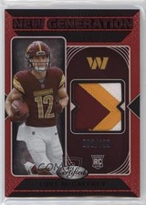 2024 Certified New Generation Jerseys Red Mirror 96/199 Luke McCaffrey 1z6