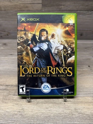 Lord of the Rings: The Return of the King Microsoft Xbox 2003  CIB READ !!!!