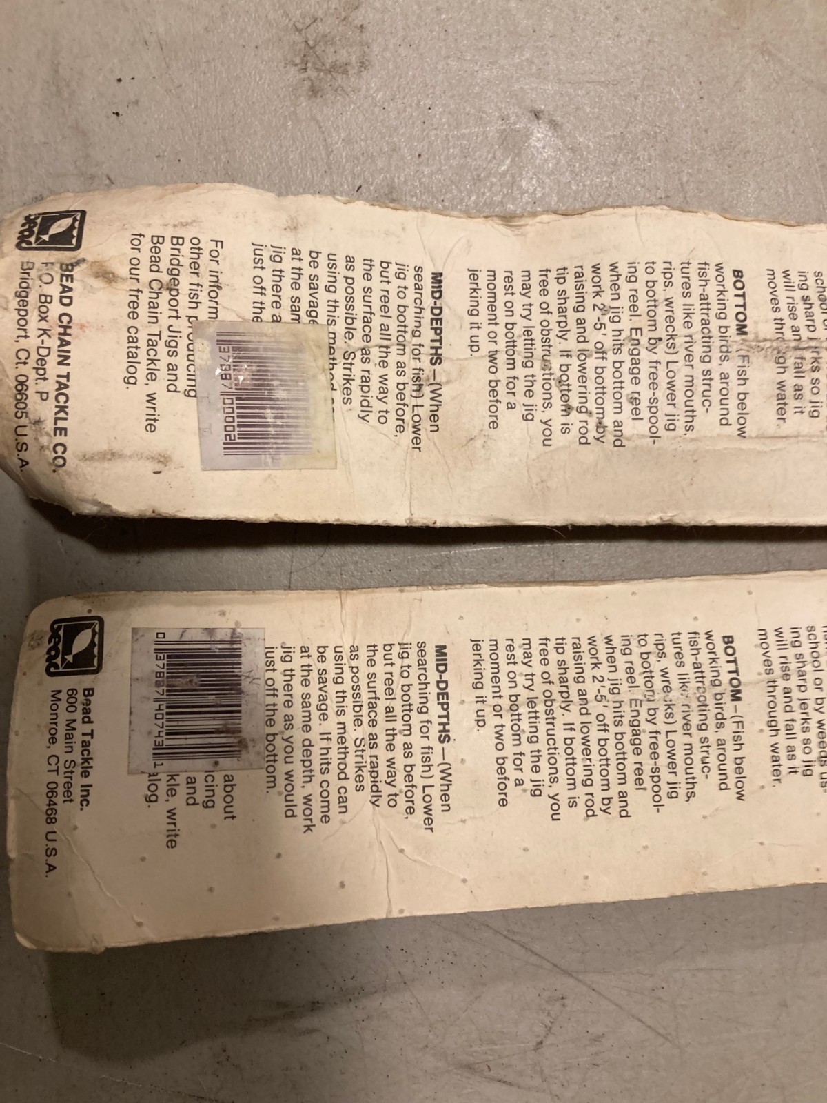 Lot of 2 Uncle Josh D53JR Diamond Nickel 8oz Jig Fishing Trolling Spoons Saltwat - Image 9