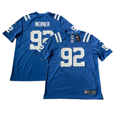 Indianapolis Colts NFL Trikot Herren Nike Home Top - Werner 92 - Neu