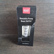 BEAST Reusable Pump Beast Bottle Aluminum 16 fl oz 