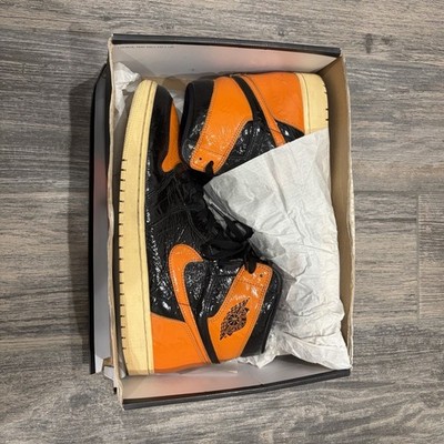 Jordan Air Jordan 1 Shattered Backboard 3.0 Black Orange 2019 555088-028
