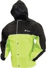FROGG TOGGS Men's Road Toad Reflective Waterproof Rain Jacket Sz Large - NEW !!