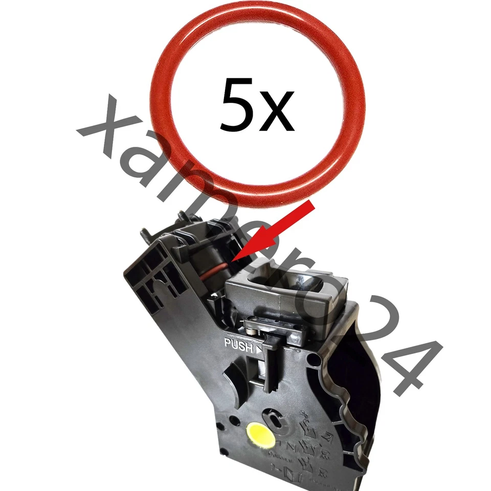 MARKENLOS 5x O-Ring Dichtung für Philips Saeco Brühgruppe LatteGo Xelsis Gaggia O-Ringe