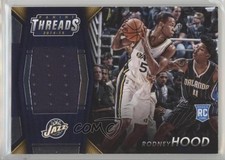 2014-15 Panini Threads Rookie Jumbo Materials 46/199 Rodney Hood #21 0o9