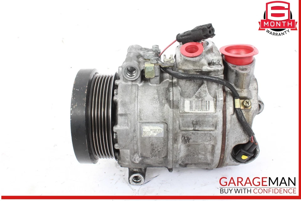 03-06 Compresor de aire acondicionado Mercedes R230 SL500 SL55 AC 0012300211 OEM Foto 3 de 4