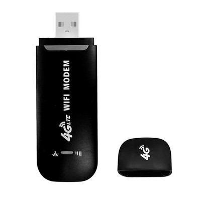 4G LTE B1/3/5 USB Modem WiFi Router Plug-Play SIM Card 150Mbps Universal