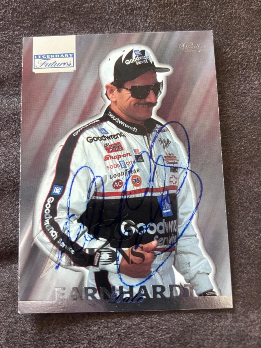 Dale Earnhardt Sr Autograph Indiana Nascar Autographed Photos for