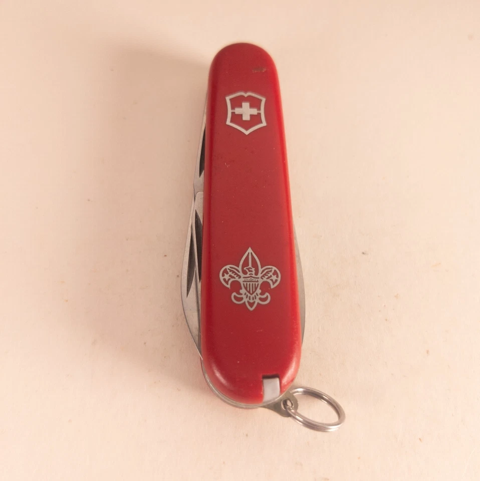 Victorinox Tinker Small Vintage BOY SCOUTS 1978-1982 Crossbow No Eyelet 84mm - Image 4 of 4