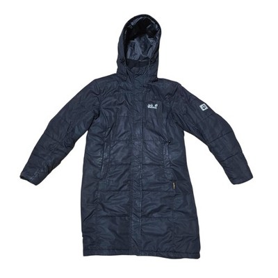 Jack Wolfskin Iceguard TL Damen Wintermantel Gr L Schwarz Stormlock  Gut  