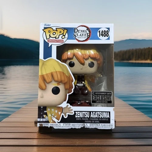 Funko Pop! Animation! Vinyl: Demon Slayer: Zenitsu Agatsuma #1488 EE exclusive